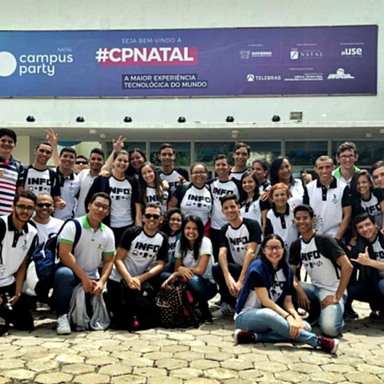 #36460 Alunos do Campus Lajes participam da Campus Party em Natal