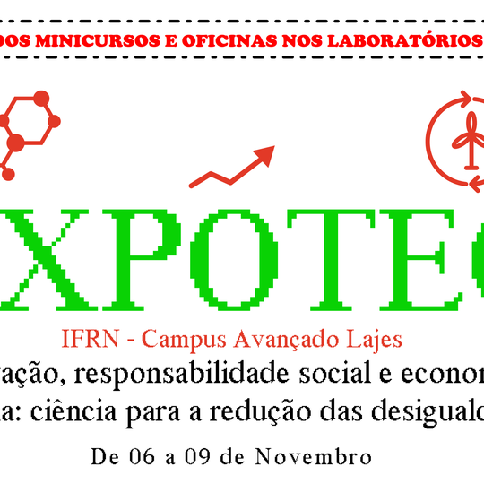 #36496 EXPOTEC - Divulgada programação dos Minicursos e das Oficinas que ocorrerão nos laboratórios de informática