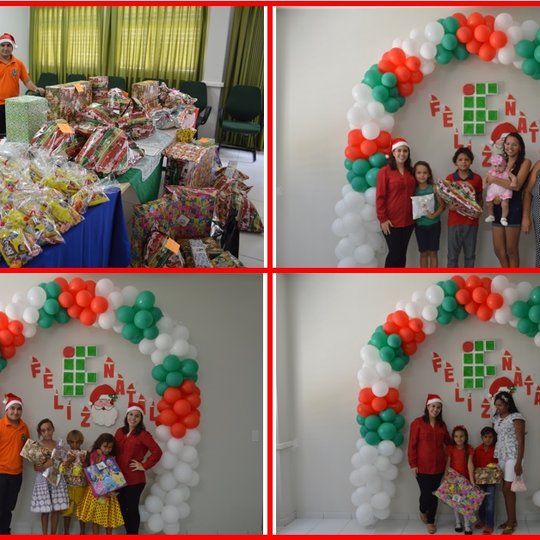 #36543 Campus Avançado Lajes promove a sua 1º Ação Solidária de Natal
