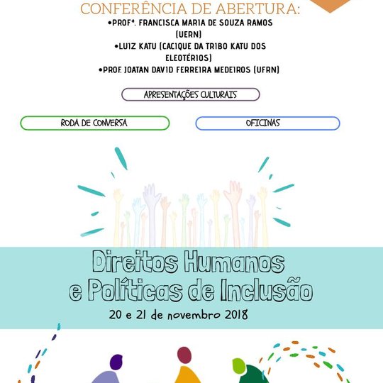 #36713 Campus Lajes promoverá o evento "Direitos Humanos e Políticas de Inclusão"