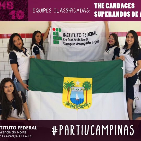 #36787 Campus Lajes classifica 2 equipes para a fase final da 10ª Olimpíada Nacional em História do Brasil