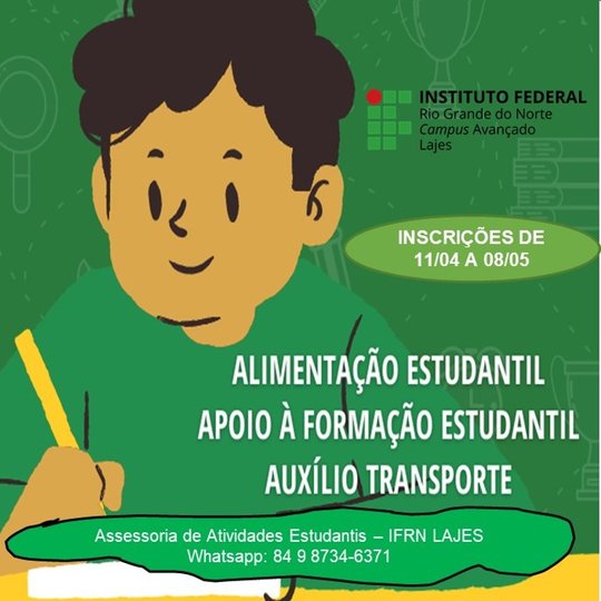 #36938 Programas de Assistência Estudantil: edital publicado