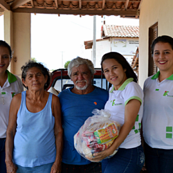 #36948 Campus Lajes realiza entrega de alimentos para famílias em situação de vulnerabilidade social