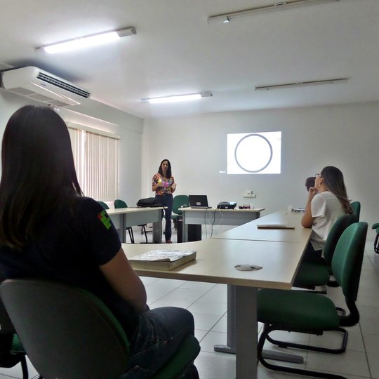 #36953 Campus Lajes realiza Oficina sobre Saúde Vocal destinado aos docentes da Instituição