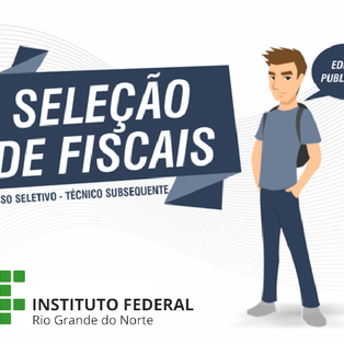 #36962 Divulgado Edital para seleção de servidores e alunos para atuarem como fiscais no Processo Seletivo 2018.2
