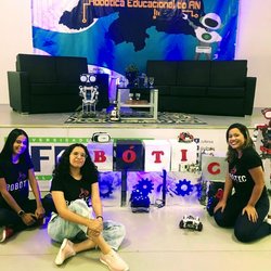 #36966 Alunas do Campus Lajes ganham prêmio em encontro de robótica