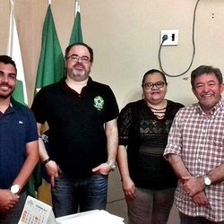 #37028 Coordenação de Extensão do Campus Lajes visita prefeitura de Angicos