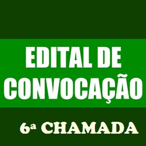 #37099 Publicada a 6ª chamada para os candidatos na lista de espera do processo seletivo para o curso técnico integrado em informática e administração 2018.1