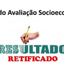 #37130 Retificado resultado da avaliação socioeconômica e avaliação médica pericial do Edital 39/2017-PROEN (Técnico Integrado)