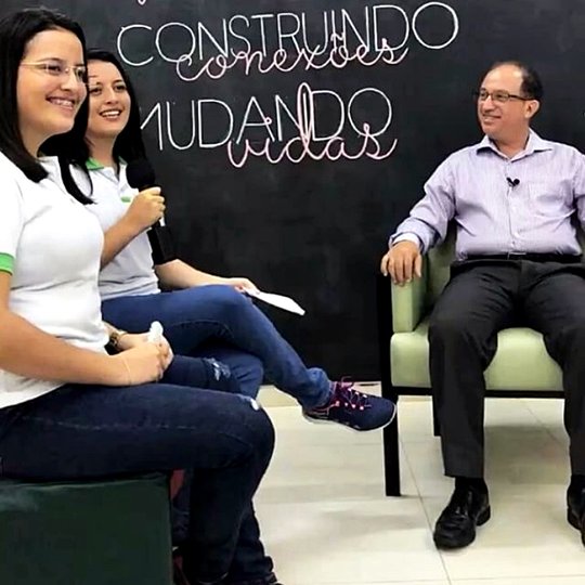#37196 A convite da Reitoria, Comunicação do Campus Lajes entrevista Reitor e Pró-Reitores do IFRN