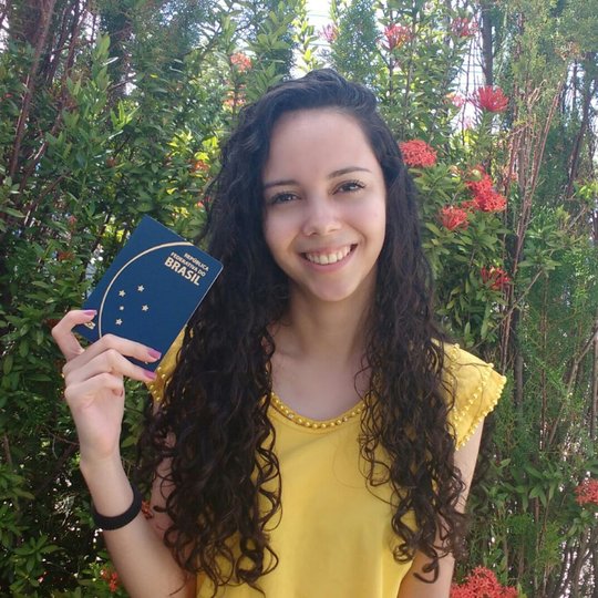 #37305 Jovem Embaixadora Representante do IFRN recebe passaporte