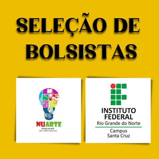 #37334 O NUARTE - SC publica edital para seleção de bolsista