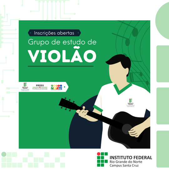 #37478 Inscrições abertas para grupo de estudo de violão