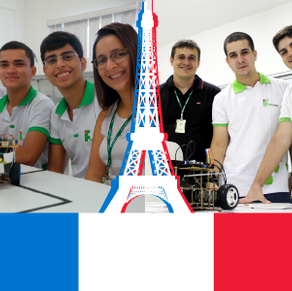 #37671 Alunos do IFRN disputam competição de Robótica na França
