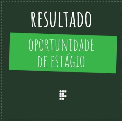 #37707 Divulgados análise de documentação e calendário de entrevistas para vaga de estágio