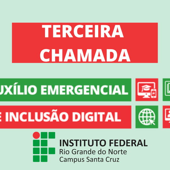 #37709 Campus divulga nova chamada do Edital de Auxílios e Ações Emergenciais no Contexto do Ensino Remoto