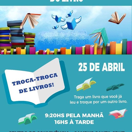 #37813 Campus celebrará o Dia Mundial do Livro.