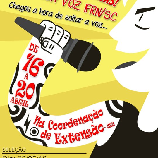 #37915 A mais bela voz do IFRN, campus Santa Cruz abre inscrições para a versão 2018