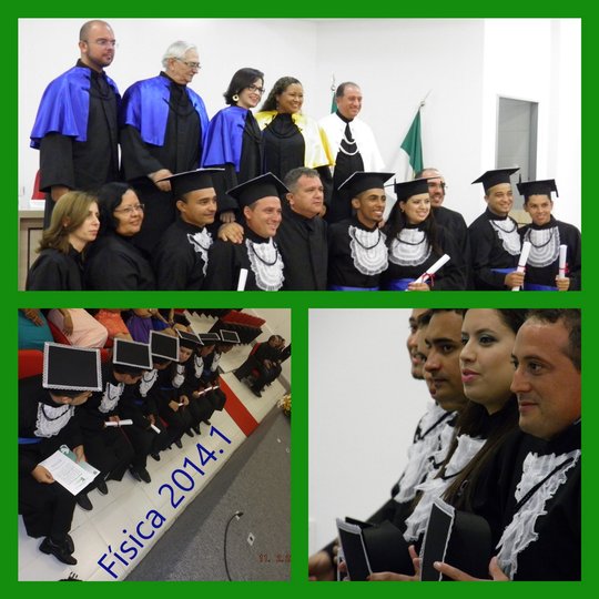 #37928 Realizada Colação de Grau da Licenciatura em Física Campus Santa Cruz