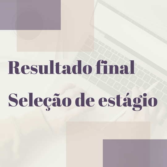 #37936 Resultado final de seleção de estágio na empresa GTNET