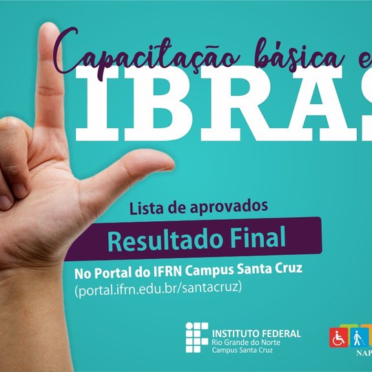 #37941 NAPNE divulga resultado de seleção para curso em LIBRAS