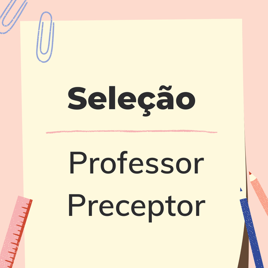 #37953 Direção-Geral publica Edital para seleção de professor preceptor
