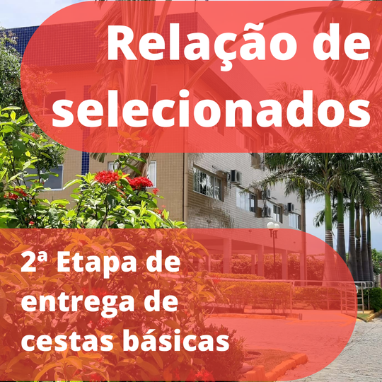 #38026 Campus divulga relação de alunos aptos a receberem cestas básicas