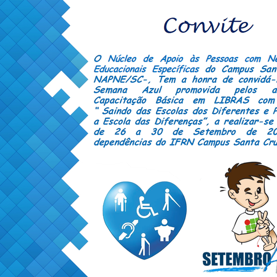#38135 Semana Azul do IFRN do Campus Santa Cruz