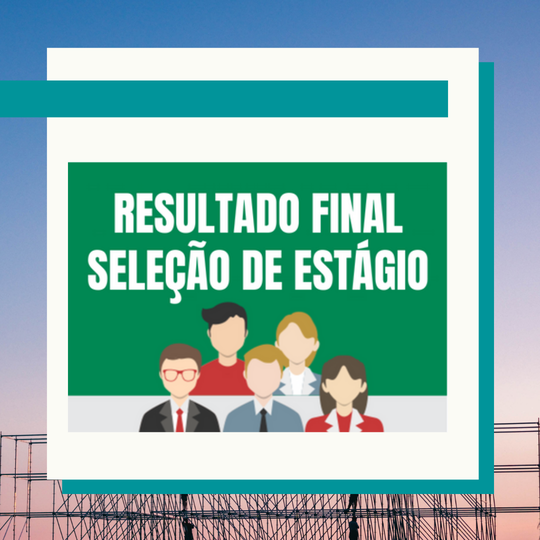 #38211 Resultado final de seleção de estágio para empresa APOLO CONSTRUÇÕES.