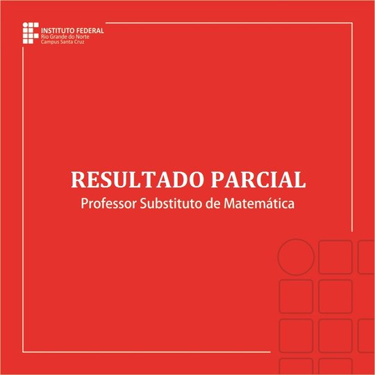 #38245 Resultado parcial da prova de desempenho e de títulos para professor substituto