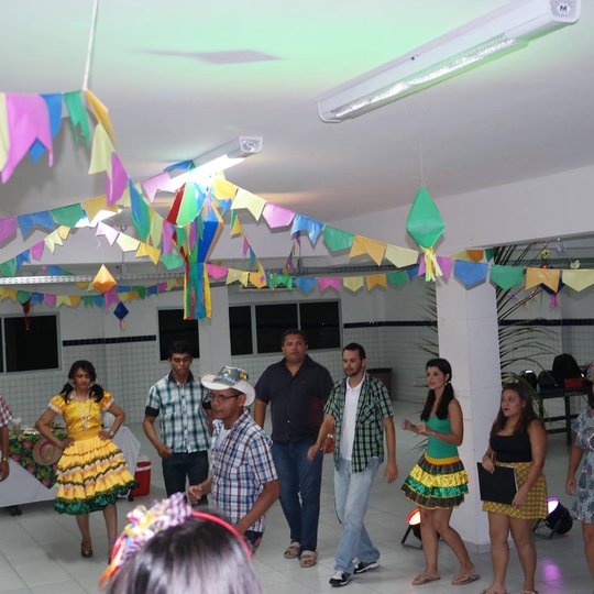 #38642 São João marca o ritmo de aula temática.