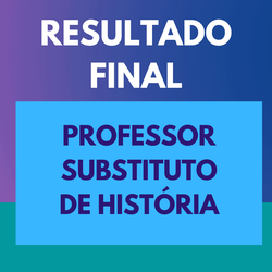 #38695 IFRN divulga resultado final de processo seletivo para professor substituto de história
