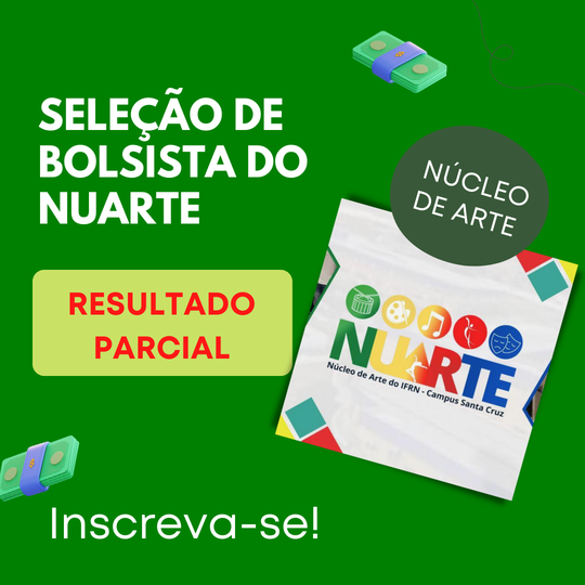 #38699 Resultado parcial de seleção de bolsista para NUARTE/SC