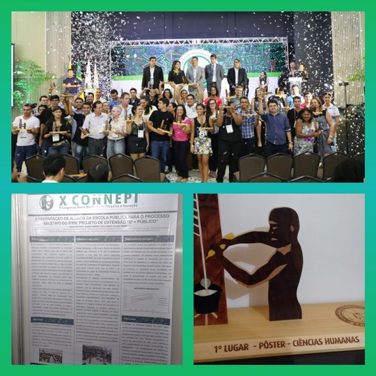 #38763 Trabalho do Campus Santa Cruz é premiado no “X CONNEPI”