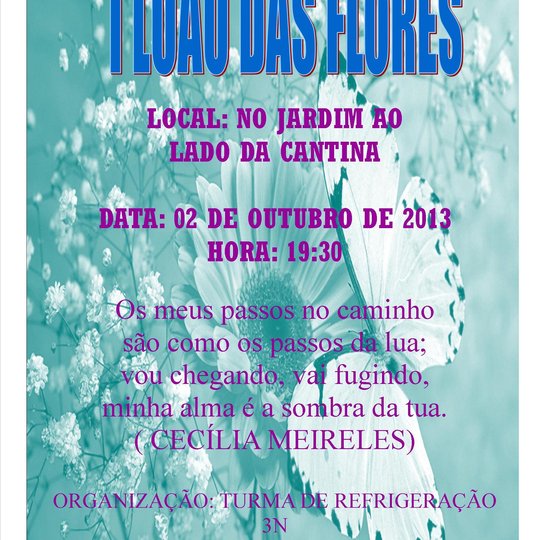 #38832 IFRN Santa Cruz realiza I Luau das Flores