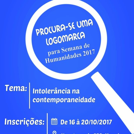 #38922 Concurso para escolha de Logomarca da III Semana de Humanidades - 2017
