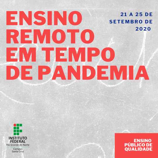 #38948 Campus inicia atividades de ensino remoto