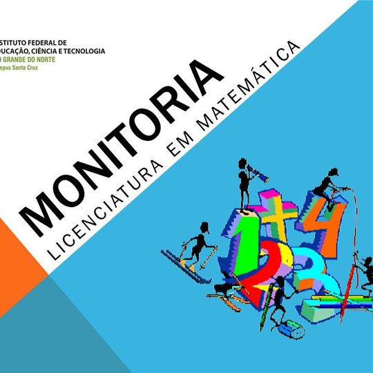 #39016 Aberto edital de seleção de monitor voluntário da Licenciatura em Matemática