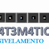 #39029 Curso de nivelamento em matemática para os novos alunos do Integrado.