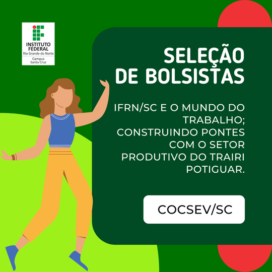 #39067 Campus divulga edital de seleção de bolsista para projeto de extensão