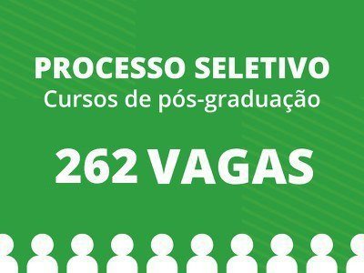 Inscrições devem ser realizadas via internet, no Portal do Candidato, até o dia 26 de agosto