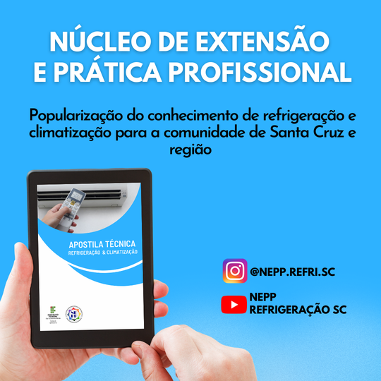 #39133 NEPP de Refrigeração e Climatização divulga suas redes sociais