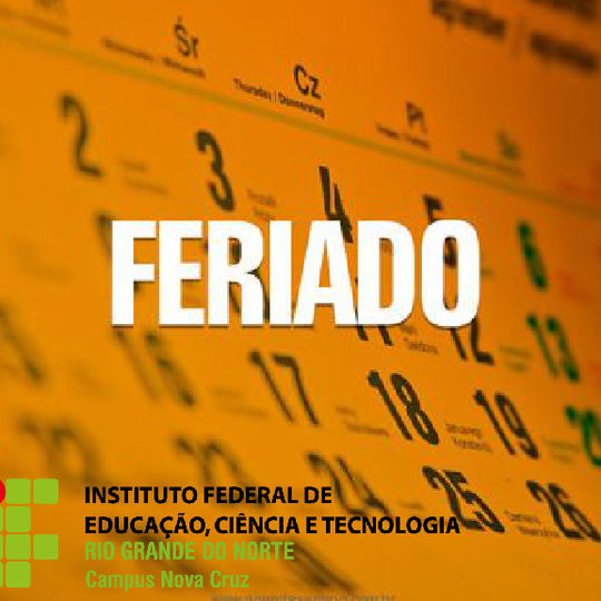 #39292 Direção comunica sobre expediente em função do feriado