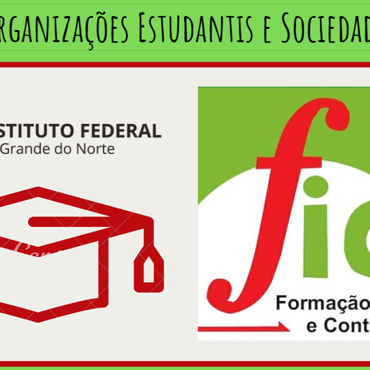 #39362 Oferta de vagas para curso FIC em Organizações Estudantis e Sociedade