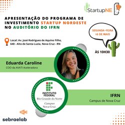 #39517 Programa Startup Nordeste RN!