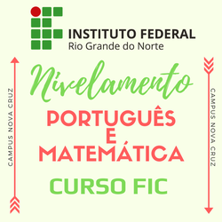 #39558 Curso FIC de Nivelamento em Português e Matemática