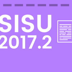 #39573 Sisu 2017.2 já está com inscrições abertas