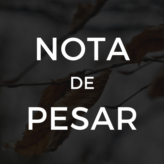 #39654 Nota de Pesar