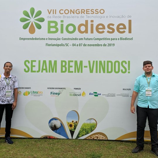 #39707 Alunos participam do VII Congresso da Rede Brasileira de Tecnologia e Inovação de Biodiesel