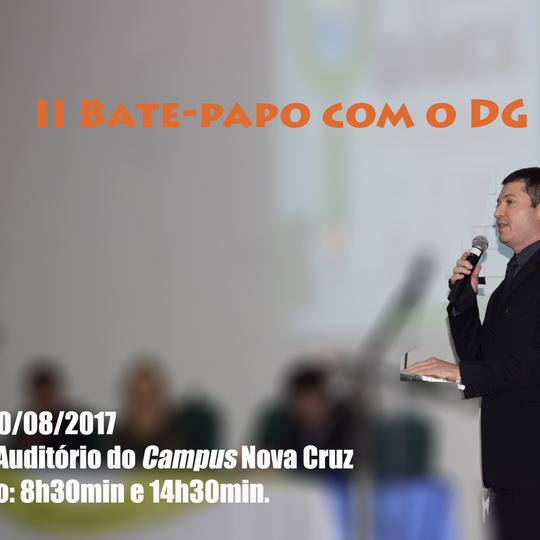 #39738 II Bate-papo com o DG